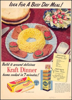 Kraft Dinner-Ideal For A Busy Day 1953